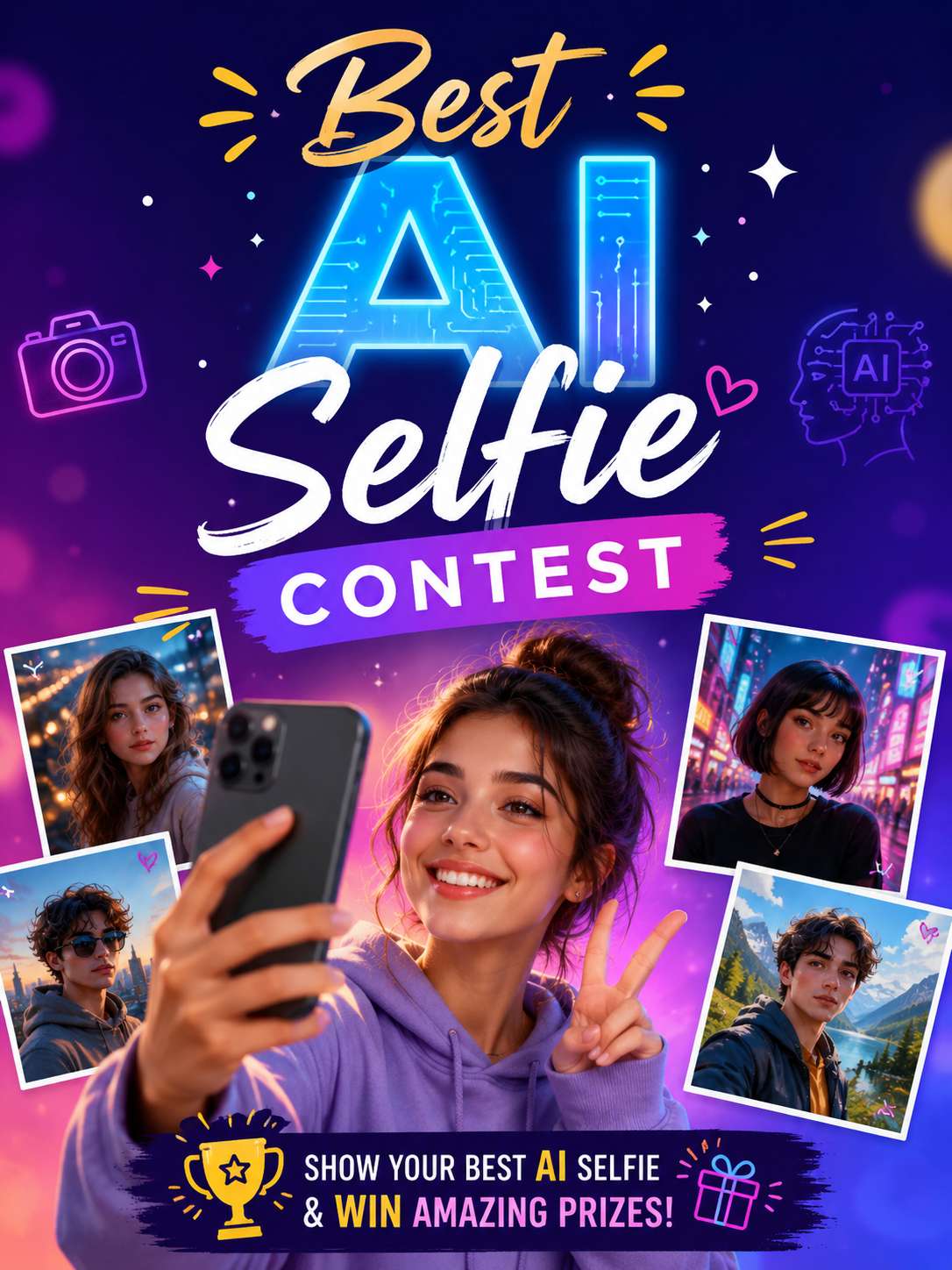 Best AI Selfie Contest