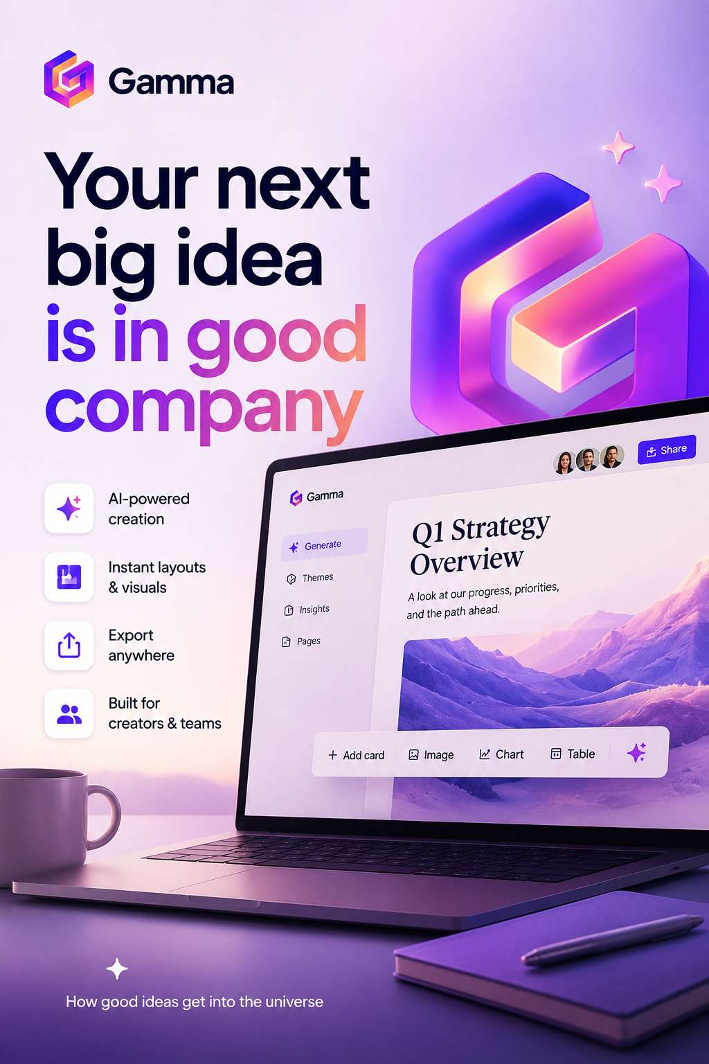 Turn Ideas Into Presentations, Websites & Content In Minutes with Gamma AI