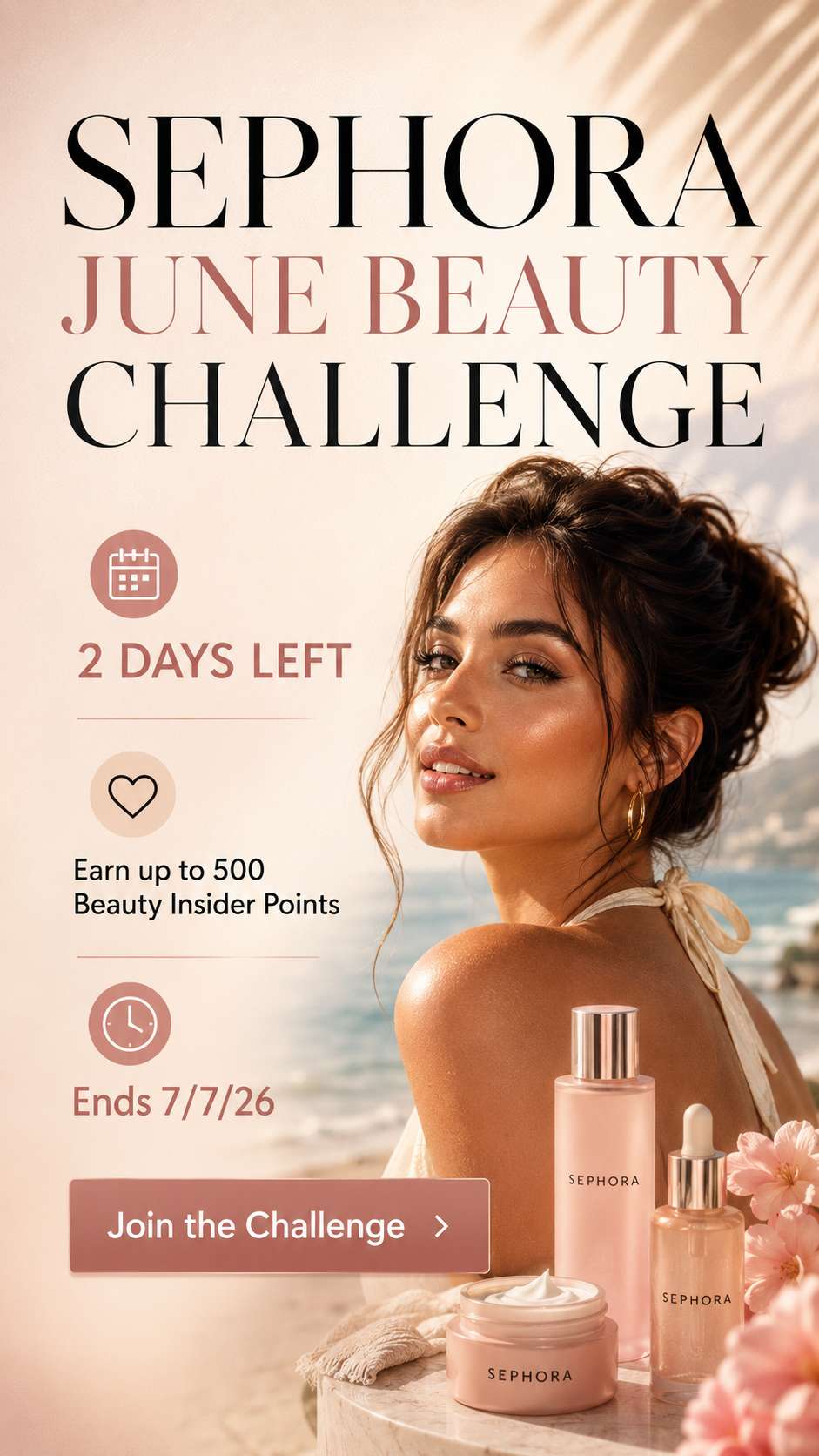 Sephora’s June Beauty Challenge Gives Beauty Insider Members One More Reason to Shop Before July 7