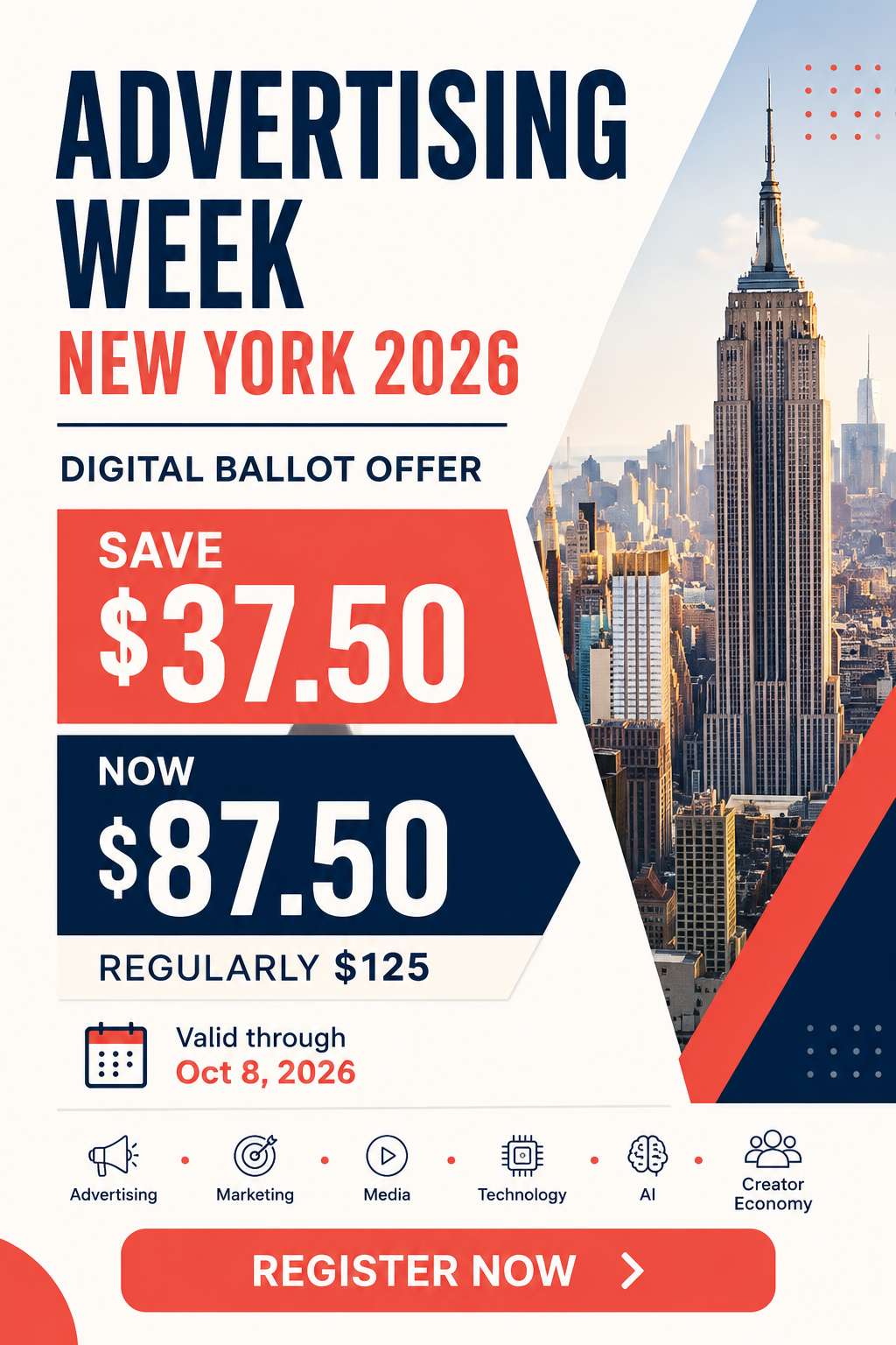 Advertising Week New York 2026: Where Brands, Creators, AI and Culture Converge
