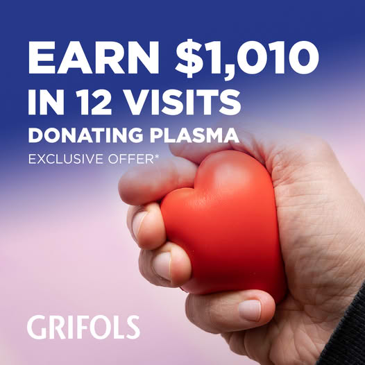 Donate Plasma, Earn Over $1,000 at Grifols Etobicoke – Help Save Lives and Get Rewarded