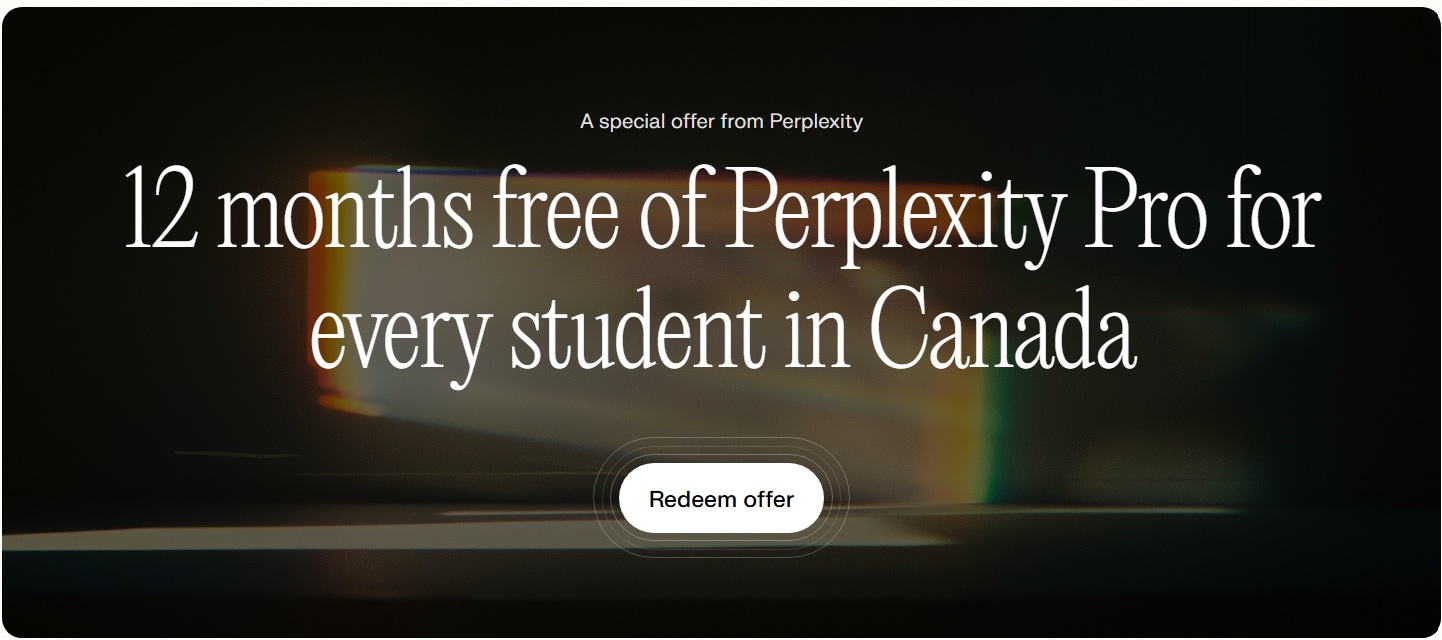 Get 12 Months Free Of Perplexity Pro