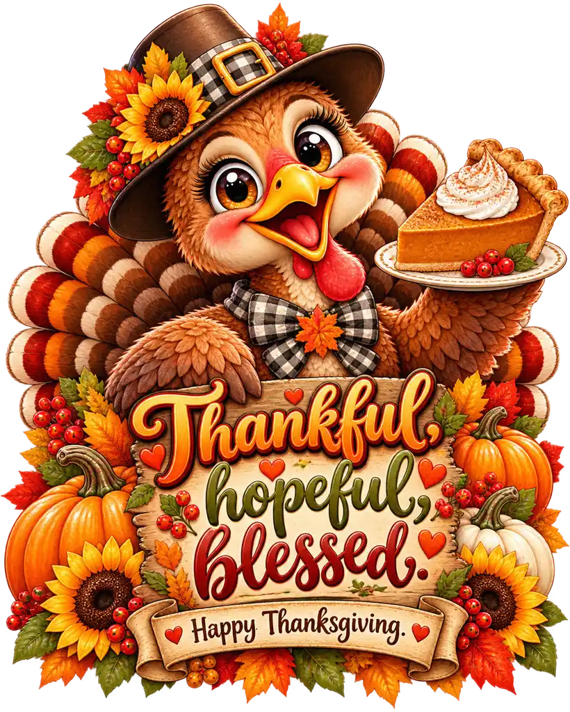Thankful, Hopeful, Blessed