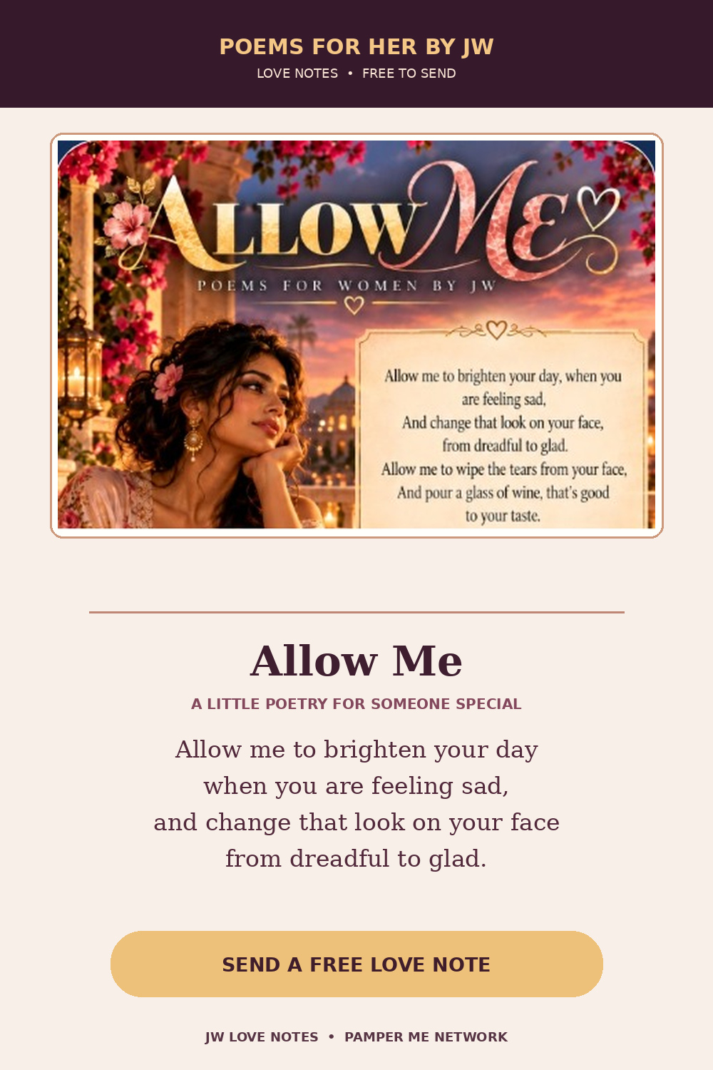 Allow Me