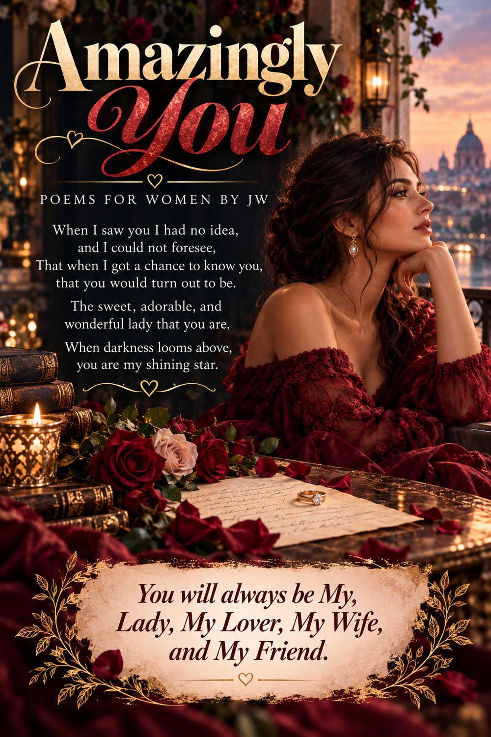 Amazingly You — European Sunset JW poetry design