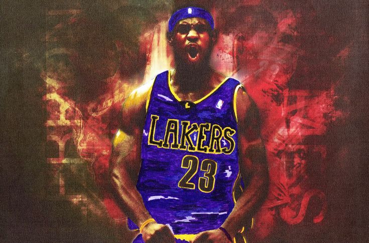 LeBron James – Power and Grace on the Court – a Masterpiece Moment by Kenny J