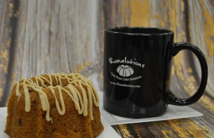 Coffee & Cream Rum Cake