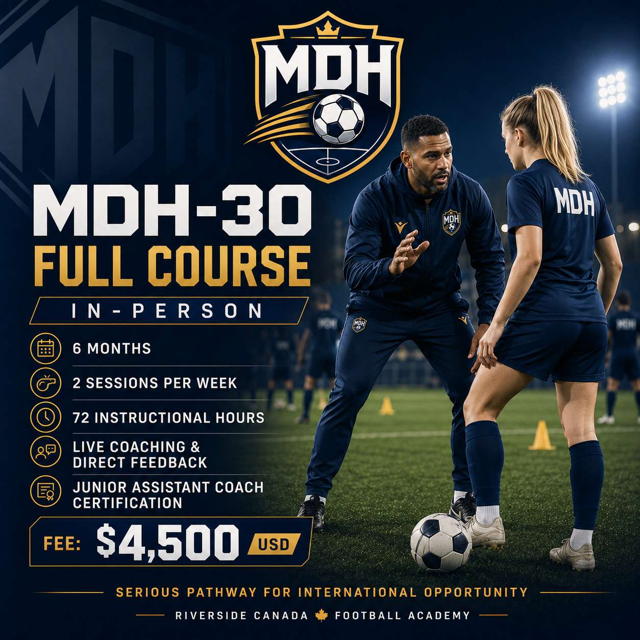 MDH-30 FULL COURSE – IN-PERSON