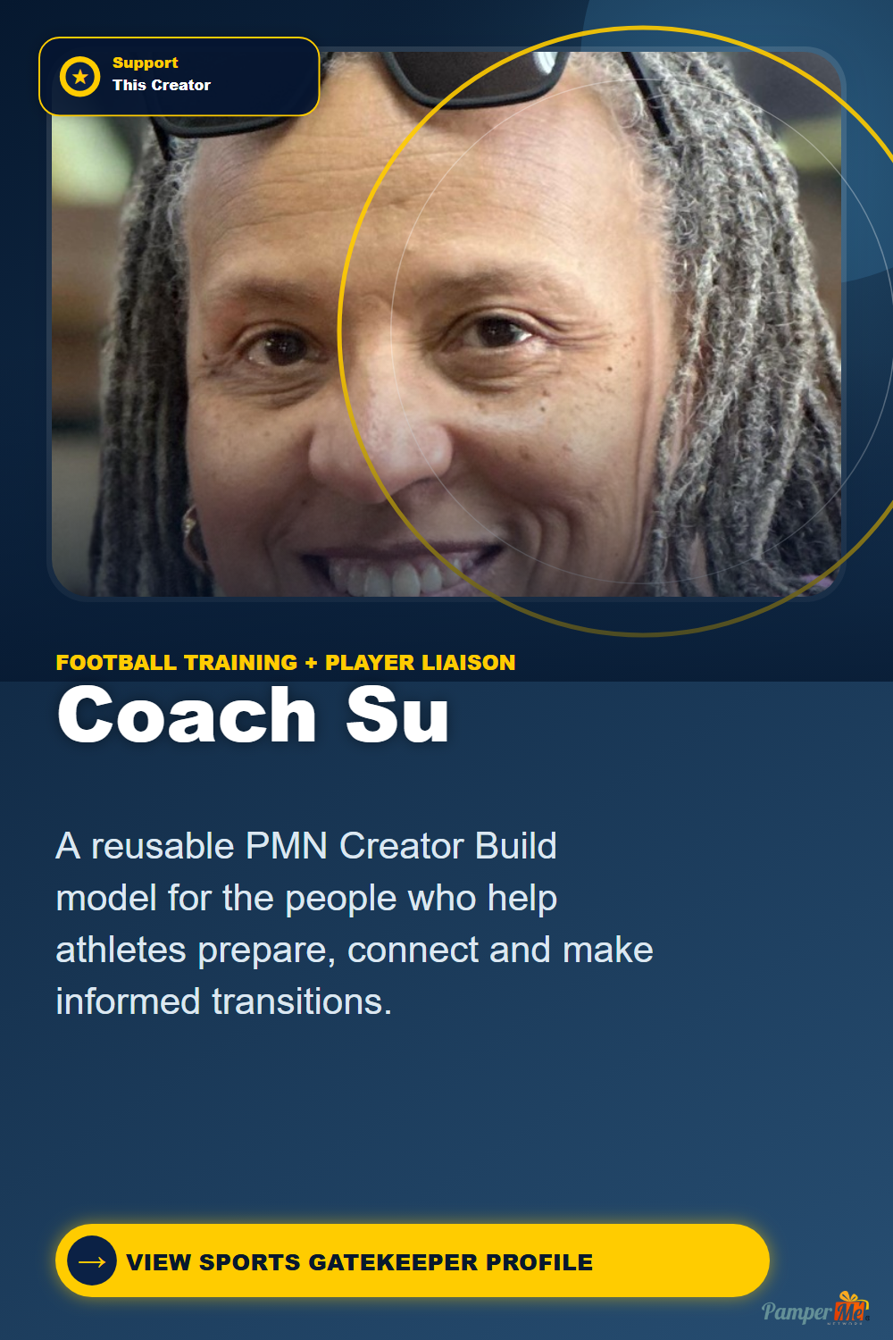 Pinterest design for Sports Gatekeeper Support — Coaches, Trainers & Agents