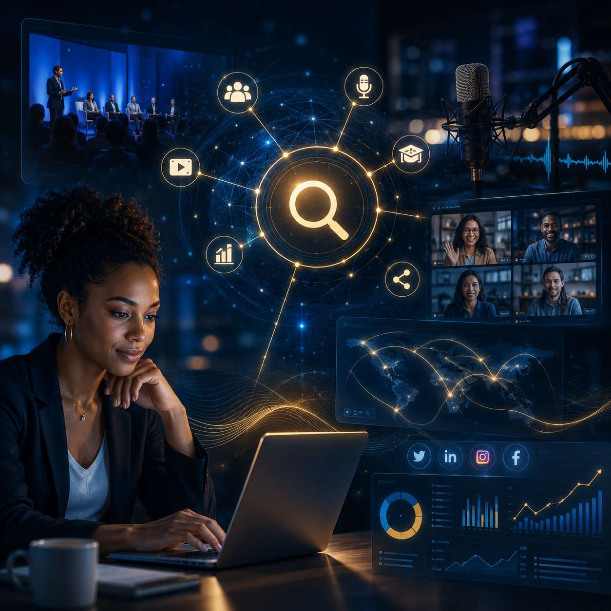 Events Discovery Network distribution, promotion and analytics