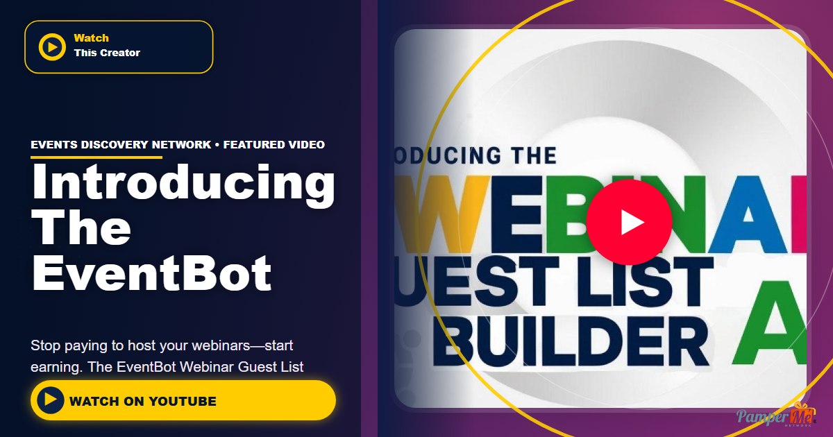 Introducing The EventBot