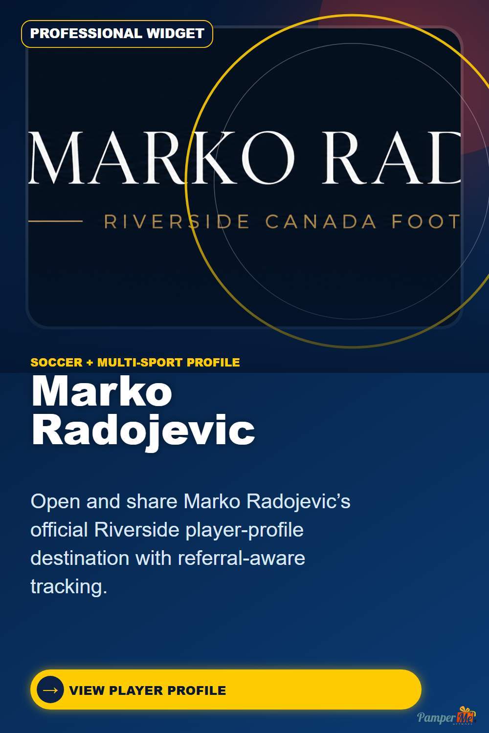 Pinterest design for Marko Radojevic — Player Brand