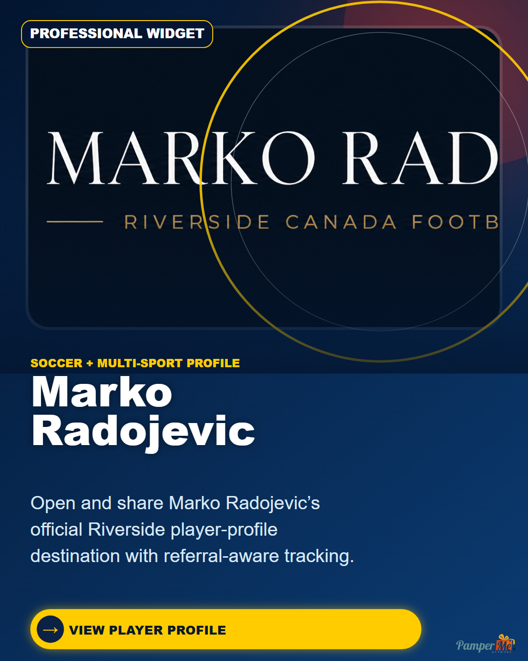 WhatsApp design for Marko Radojevic — Player Brand