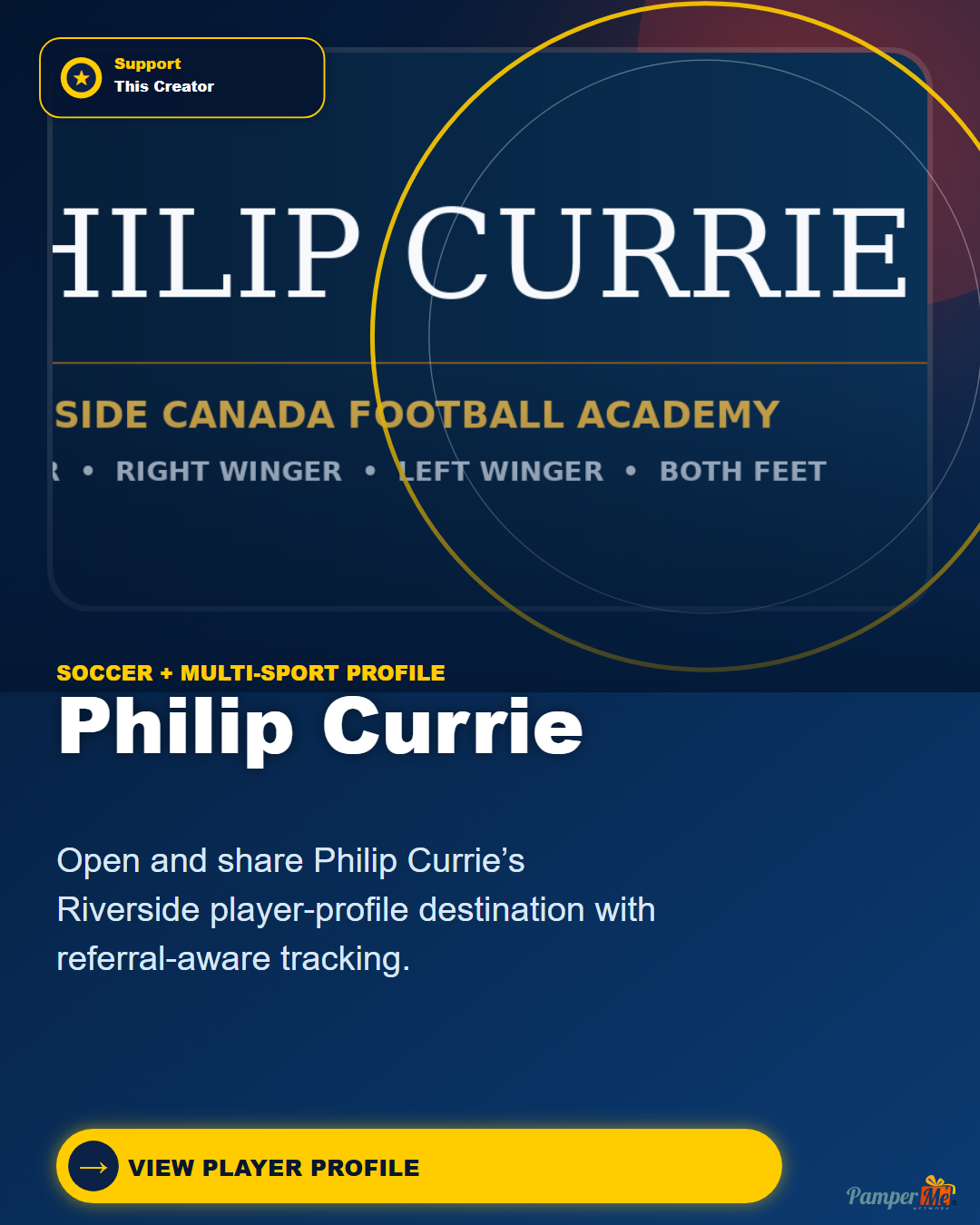 WhatsApp design for Philip Currie — Player Brand