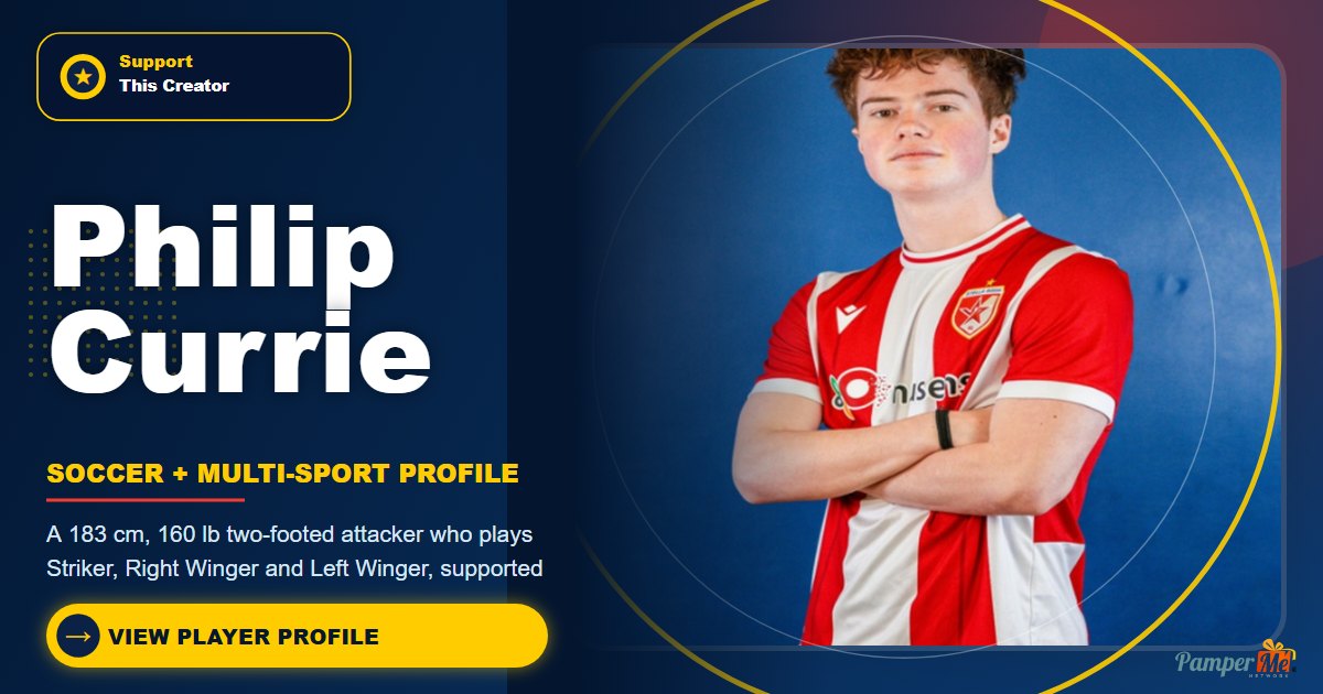 Philip Currie Riverside forward profile