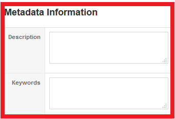meta data