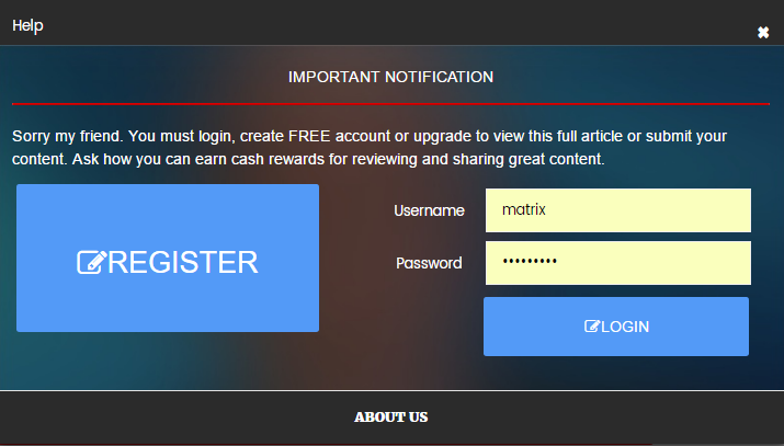 popup wndow