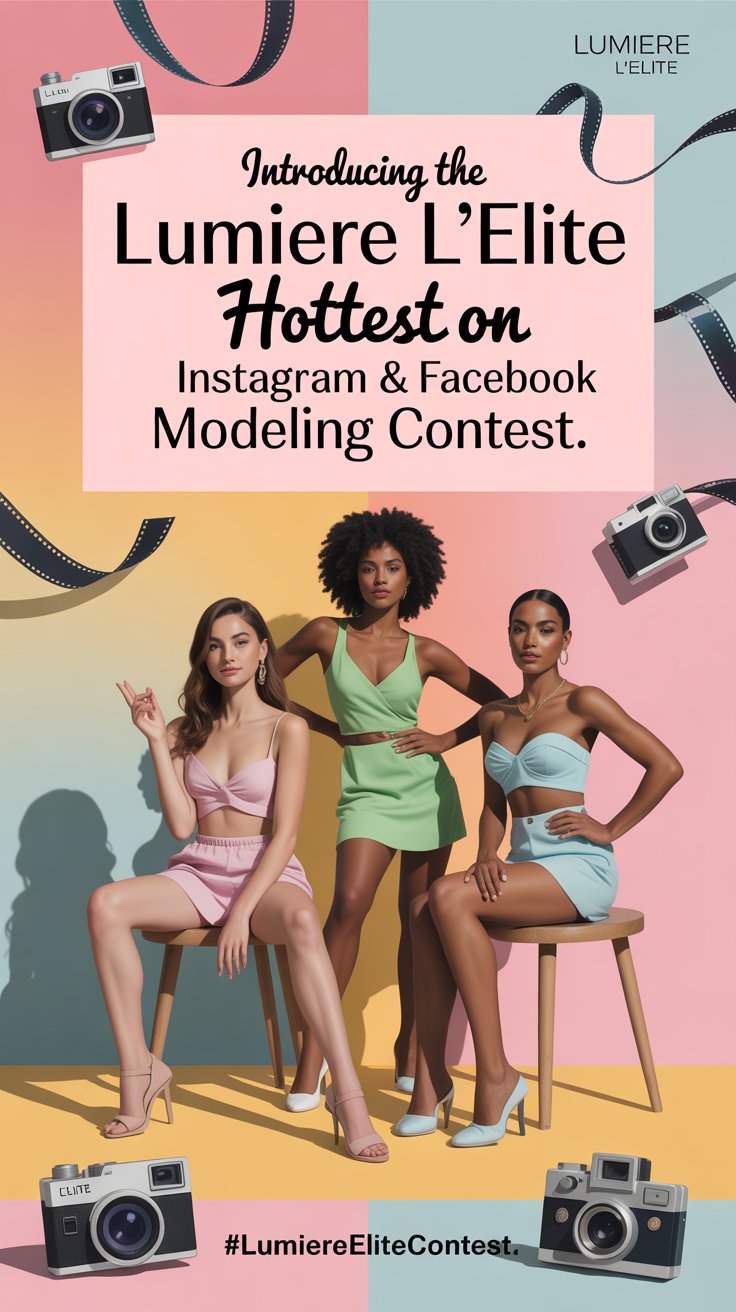 Lumiere L'Elite Hottest On Instagram & Facebook Modelling Contest