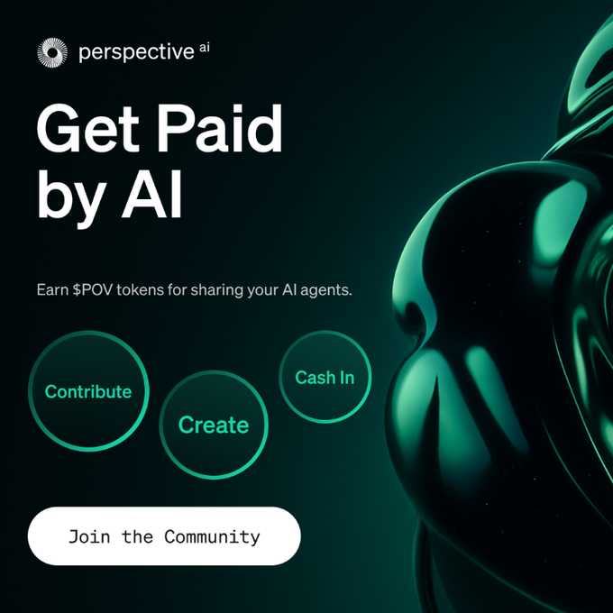 With Perspective AI, every time your agents are used, you get paid