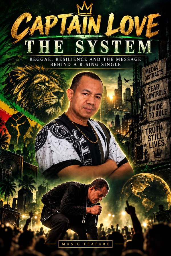 Captain Love Challenges &ldquo;The System&rdquo; While Bringing New Life to Bob Marley&rsquo;s &ldquo;Concrete Jungle&rdquo;