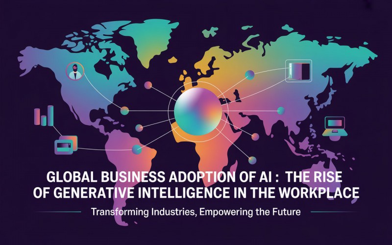 Global Business Adoption Of AI: The Rise Of Generative Intelligence In The Workplace