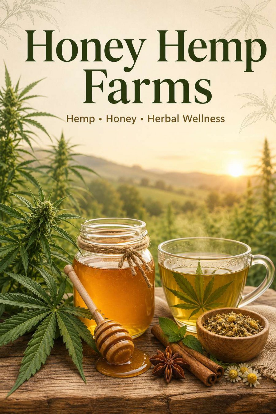 Honey Hemp Farms Brings Together Hemp, Honey, Spices and Herbal Wellness Products