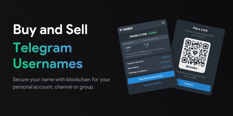 Telegram Takes Significant Stride Into The World Of Blockchain With The Launch Of Fragment $Ton #ton
