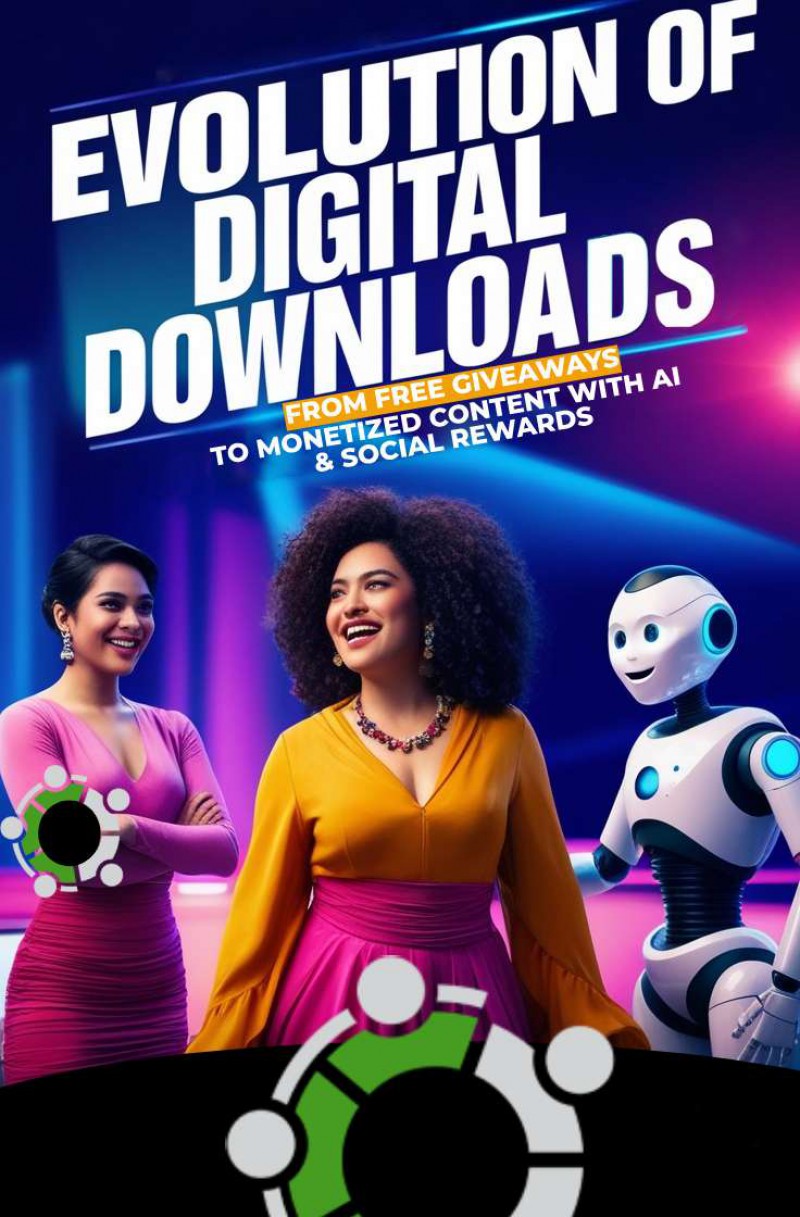 Evolution Of Digital Downloads: From Free Giveaways To Monetized Content With Social Rewards And AI