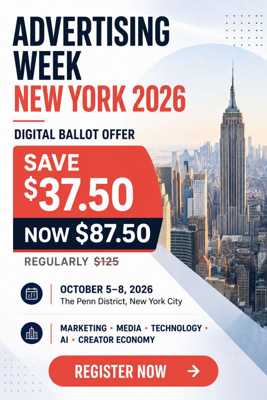 Advertising Week New York 2026: Where Brands, Creators, AI and Culture Converge