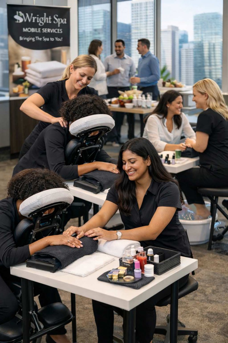 Workplace Wellness in Action: How Toronto Offices Are Redefining Employee Appreciation Day With Wright Spa
