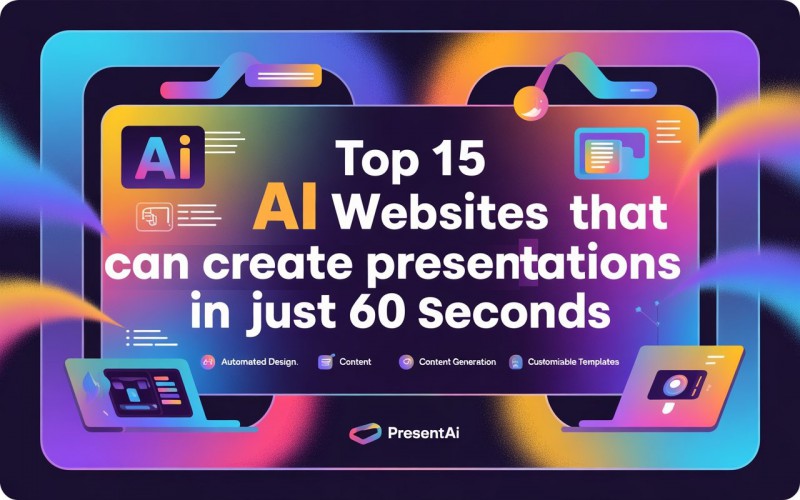 Top 15 AI Websites That Can Create Presentations In Just 60 Seconds