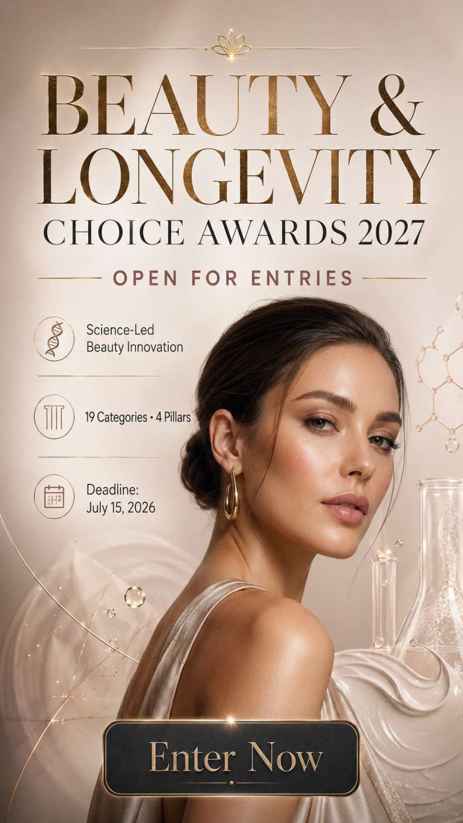 Beauty & Longevity CHOICE Awards 2027 Open for Entries: Science-Led Beauty Innovation Takes Center Stage