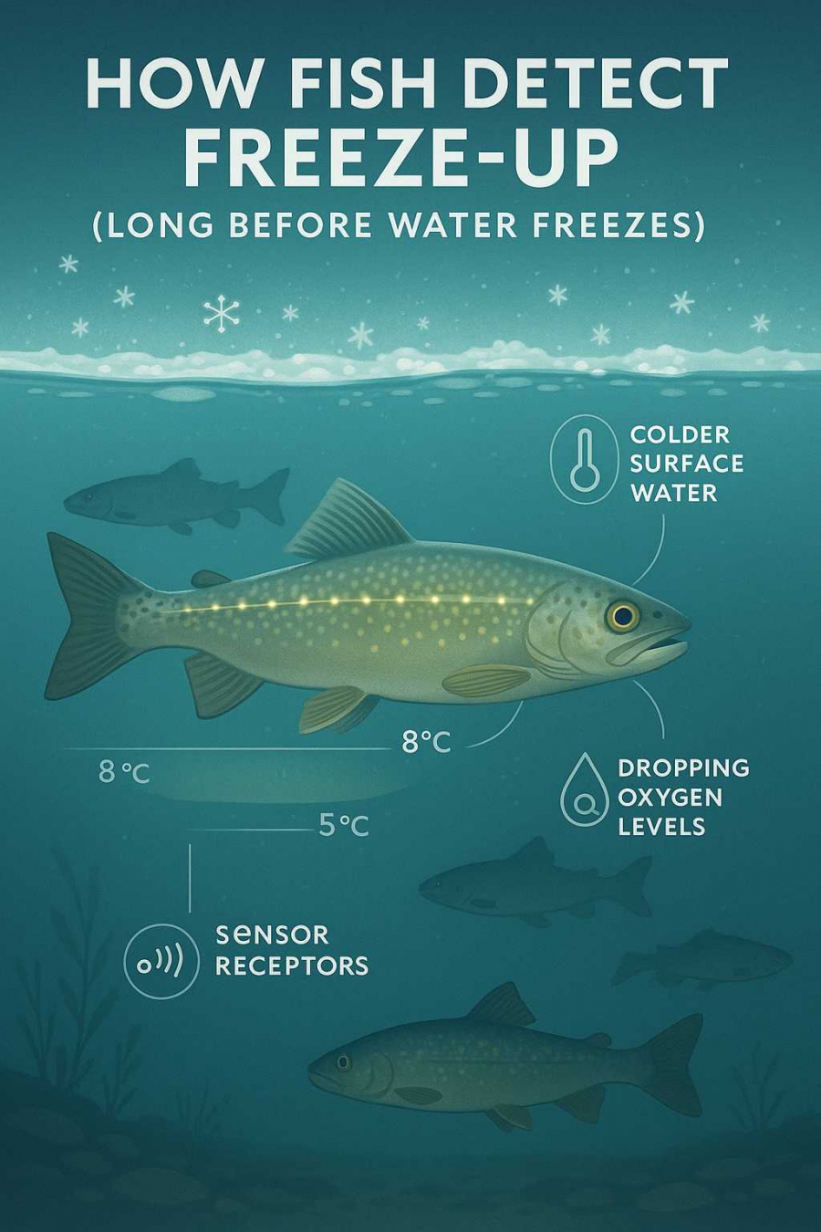 How Fish Detect Freeze-Up (Long Before Water Freezes)