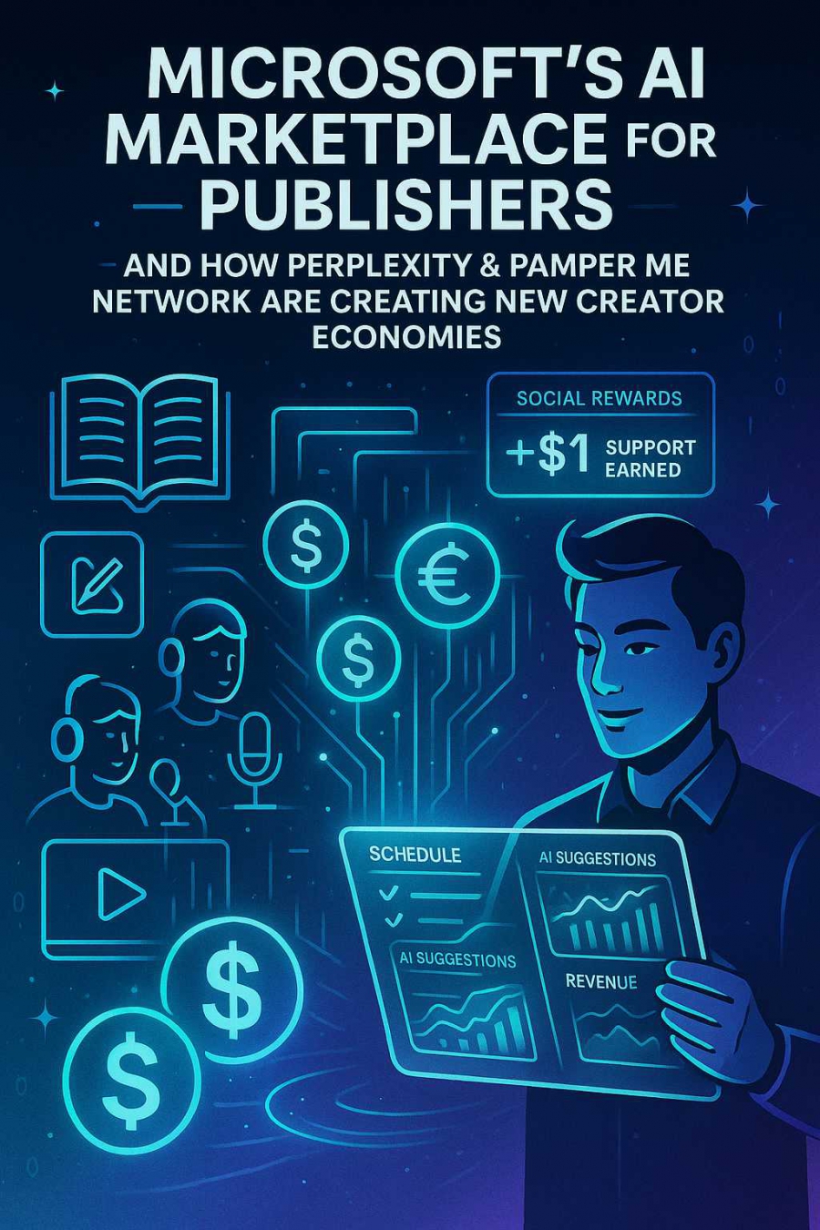 Microsoft’S AI Marketplace For Publishers — And How Perplexity & Pamper Me Network Are Creating New Creator Economies