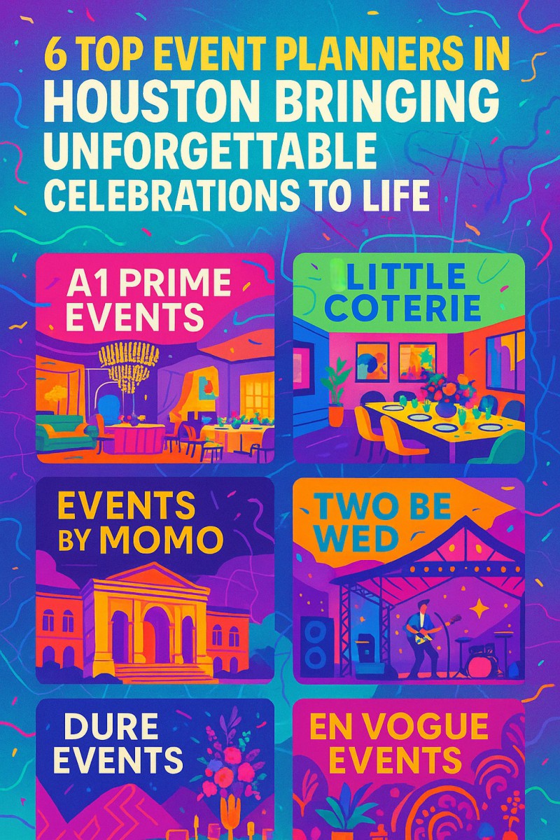 6 Top Event Planners In Houston Bringing Unforgettable Celebrations To Life