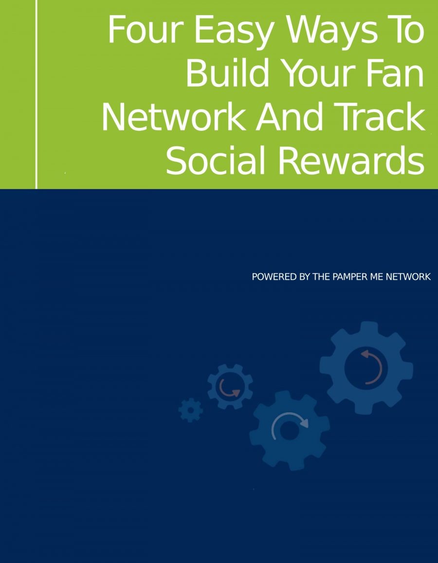 Four Easy Ways To Build Your Fan Network And Track Social Rewards @matrixthinker