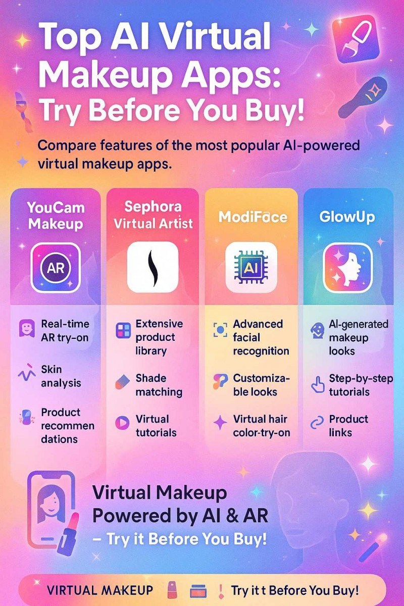 Virtual Makeovers: How AI Is Changing The Way We Try Makeup