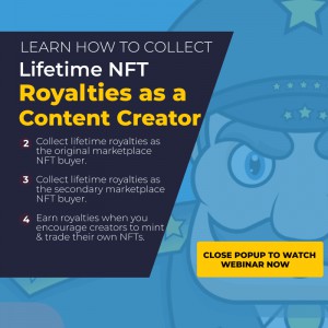 Learn How To Collect Lifetime NFT Royalties As A Content Creator With Social Rewards Technology