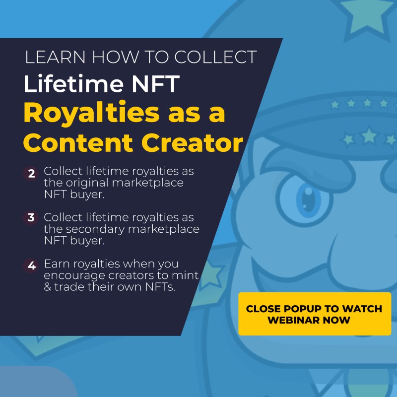 Learn How To Collect Lifetime Nft Royalties As A Content Creator With Social Rewards Technology