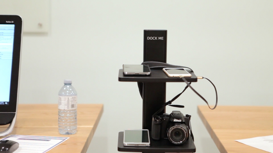 Great Smart Gadgets: Unclutter Your Work Space Or Home With Dock Me Smart Charging Tower Share With A Friend @vamainnovation @matrixthinker