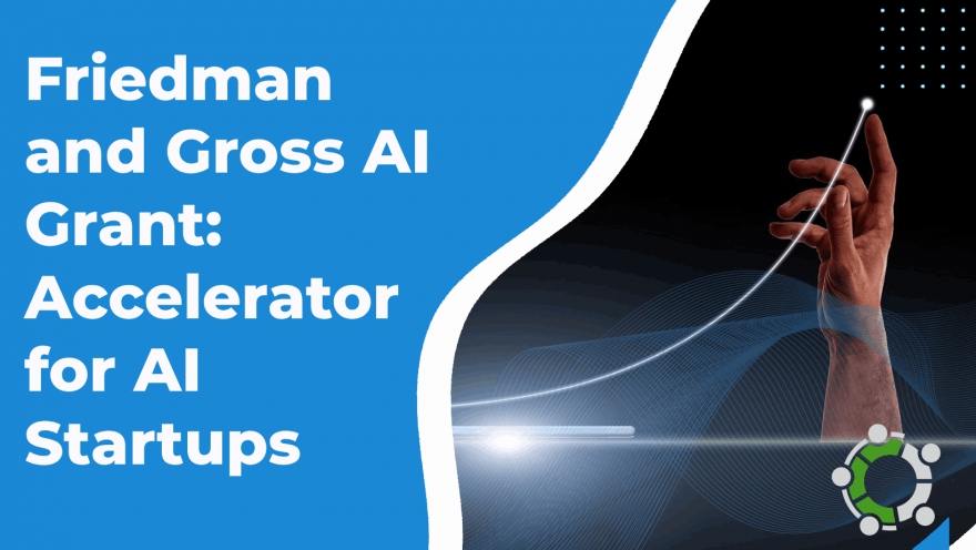 Fostering Innovation in Artificial Intelligence: Unveiling the Friedman and Gross AI Grant Accelerator Program, Designed to Empower and Propel AI Startups into Success