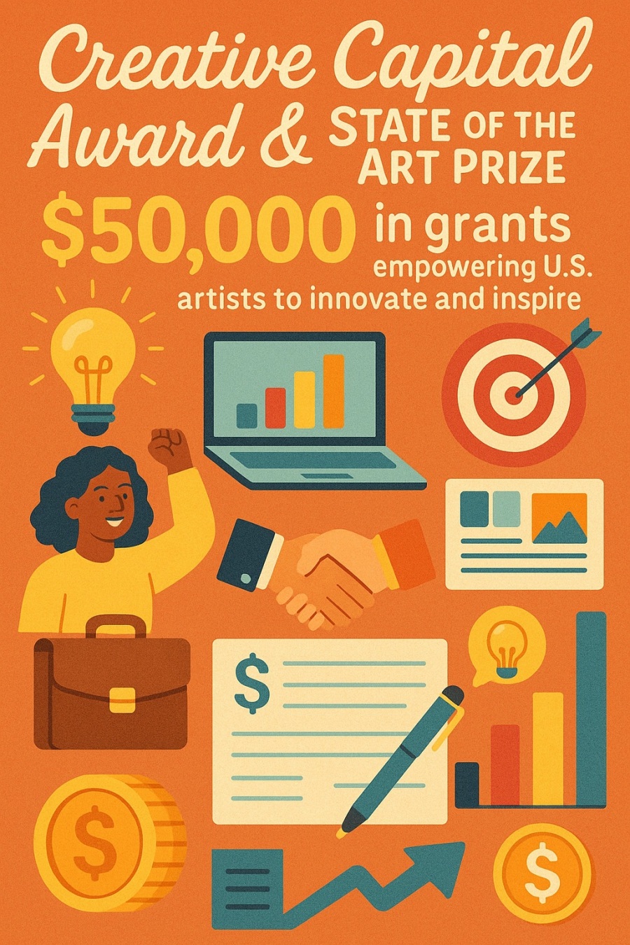 Creative Capital Award & State Of The Art Prize: Up To $50,000 In Grants Empowering U.s. Artists To Innovate And Inspire