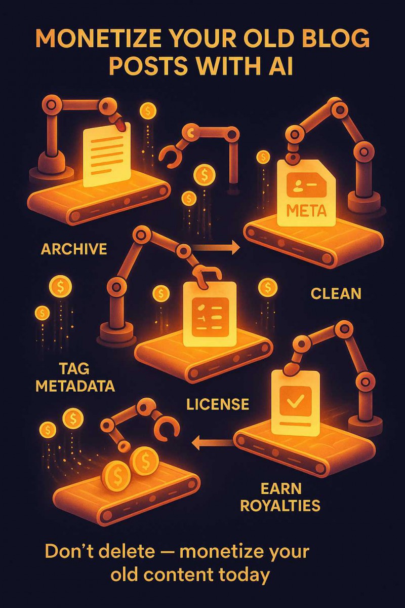 Monetize Your Old Blog Posts with AI