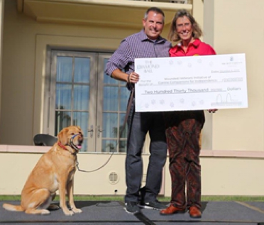 @ritzcarlton And Canine Companions Diamond Ball Raises $230,000 In Support Of Wounded Veterans @ccicanine