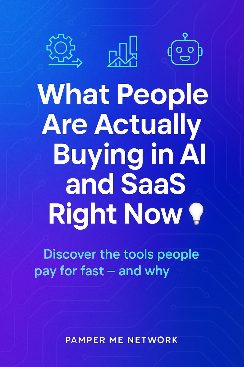 What People Are Actually Buying In AI And Saas Right Now