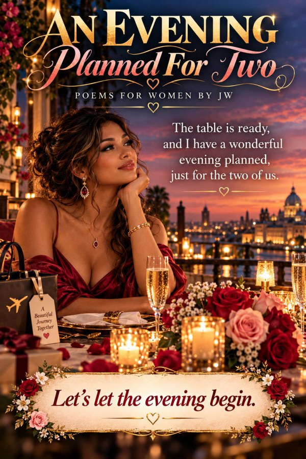 An Evening Planned For Two - Poems For Her By JW