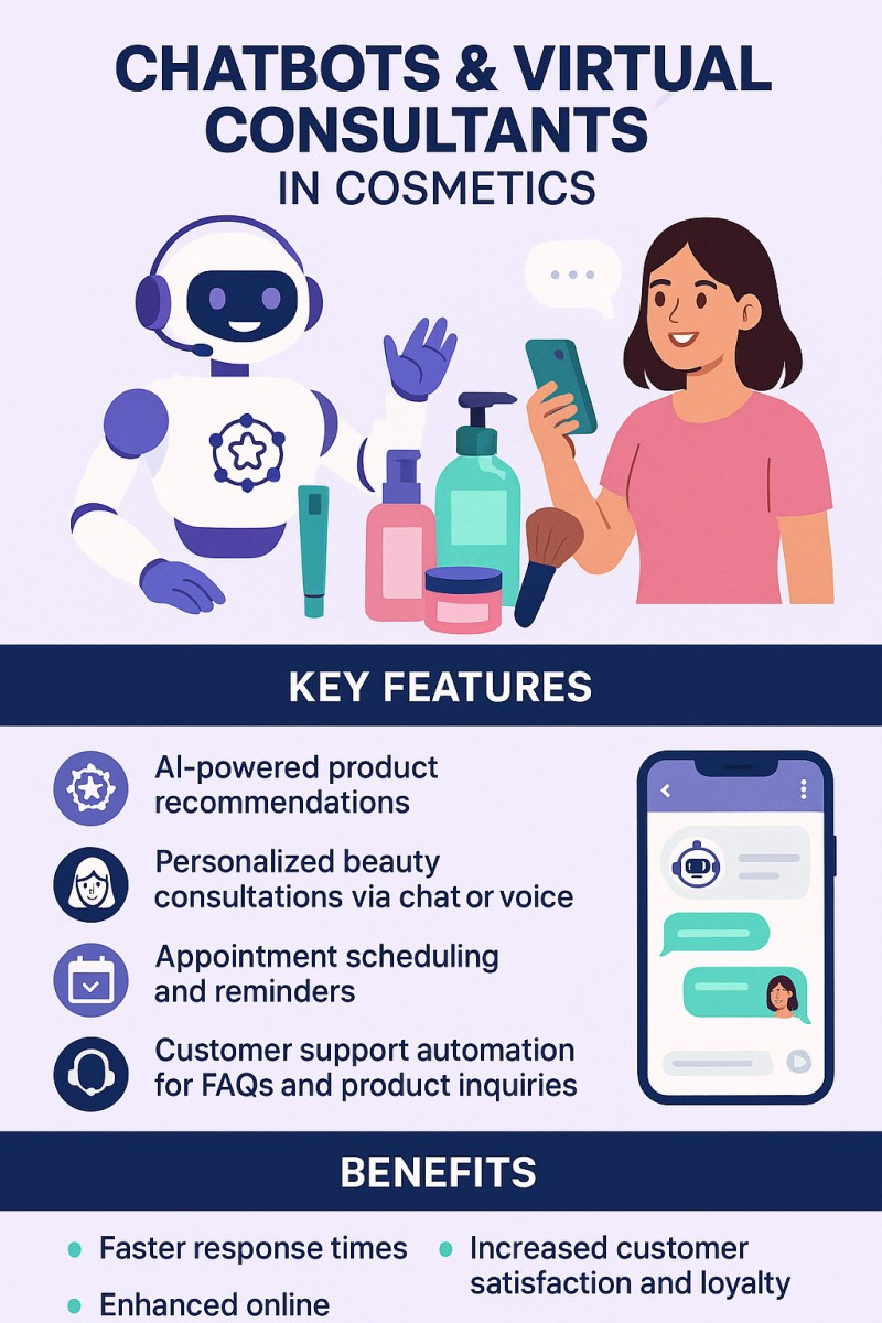 AI Beauty Assistants: Chatbots And Virtual Consultants In The Cosmetic Industry