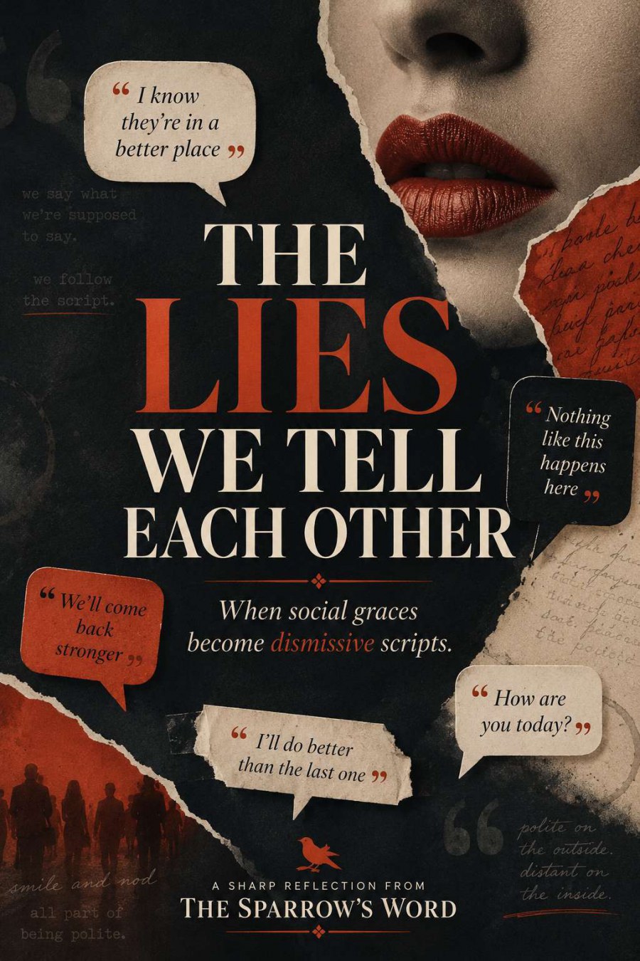 The Lies We Tell Each Other