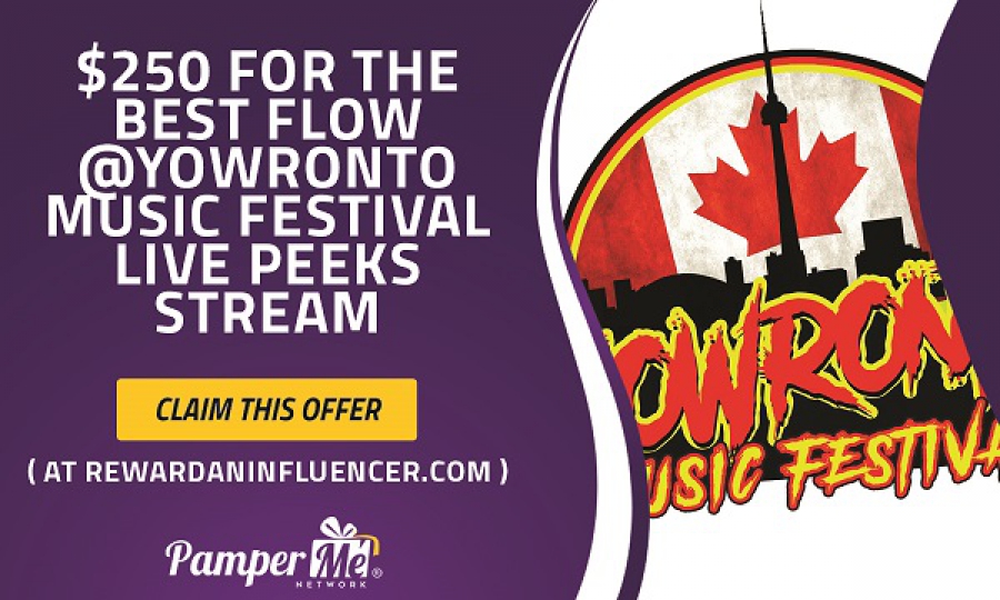 Do You Have What It Takes To Host A Live Flow @yowronto Music Festival #peeks Broadcast? Submit Your Bio @matrixthinker #videographer