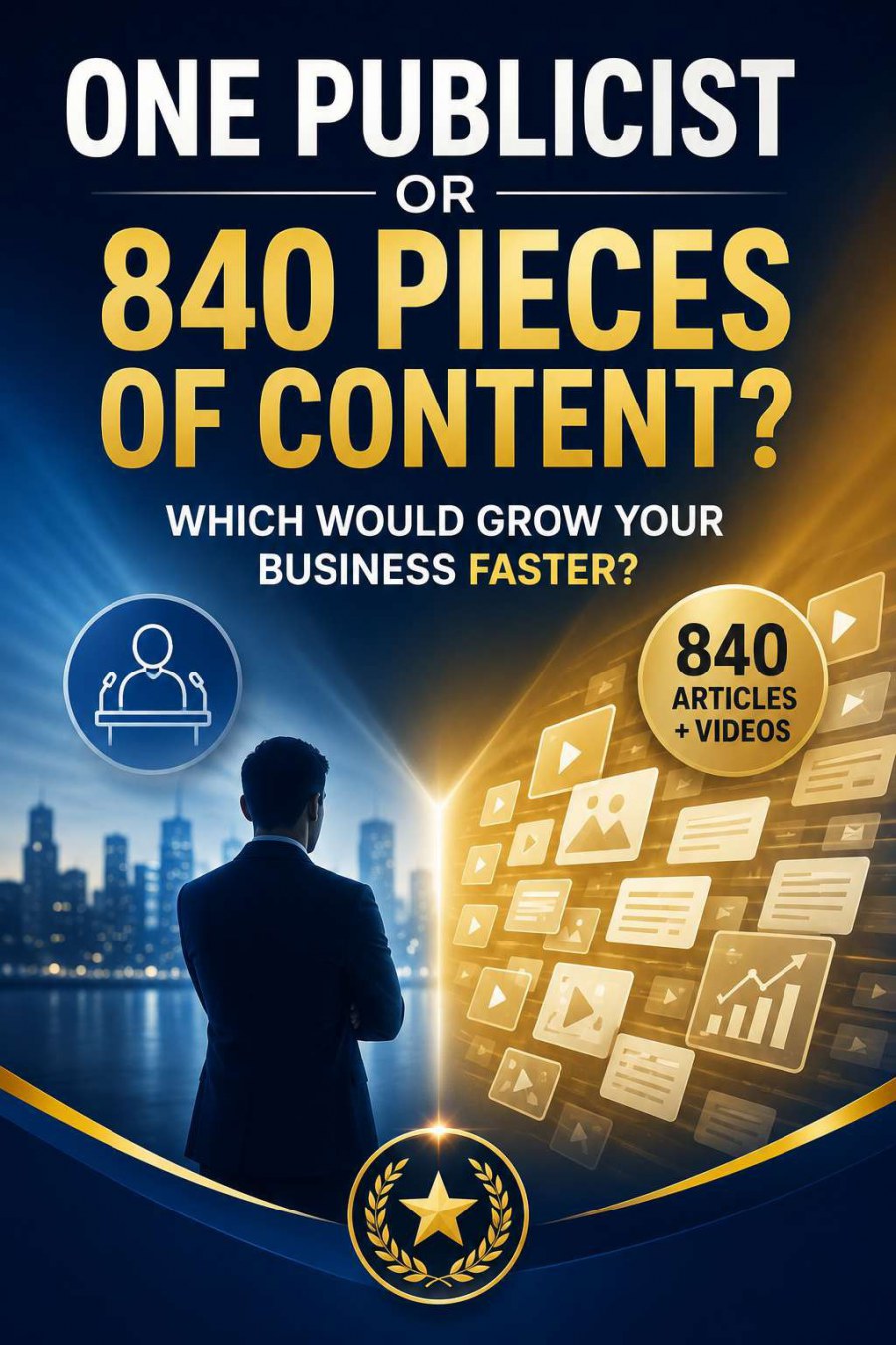 One Publicist Or 840 Pieces Of Content? Which Would Grow Your Business Faster?